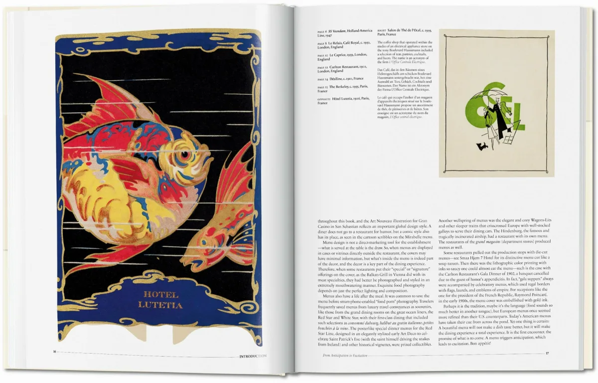 TASCHEN Menu Design in Europe Jubiläumsangebot