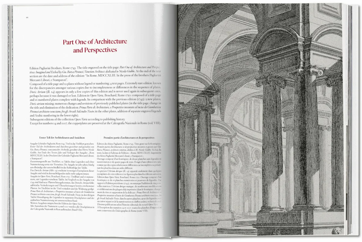 TASCHEN Piranesi. The Complete Etchings Tiefpreis
