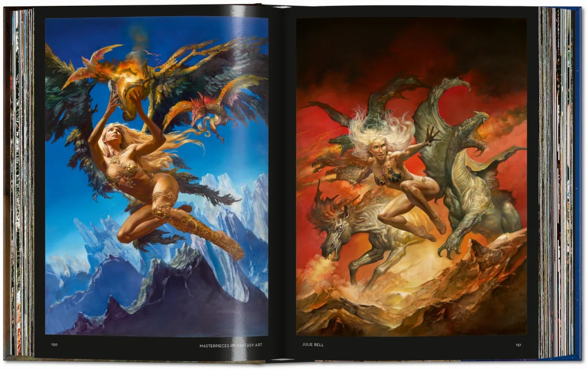 TASCHEN Masterpieces of Fantasy Art. 40th Ed Begrenzte Freigabe
