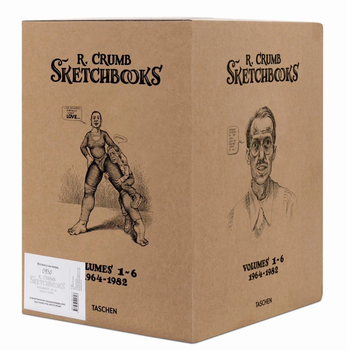 TASCHEN Robert Crumb. Sketchbooks 1964-1982 Begrenzte Freigabe