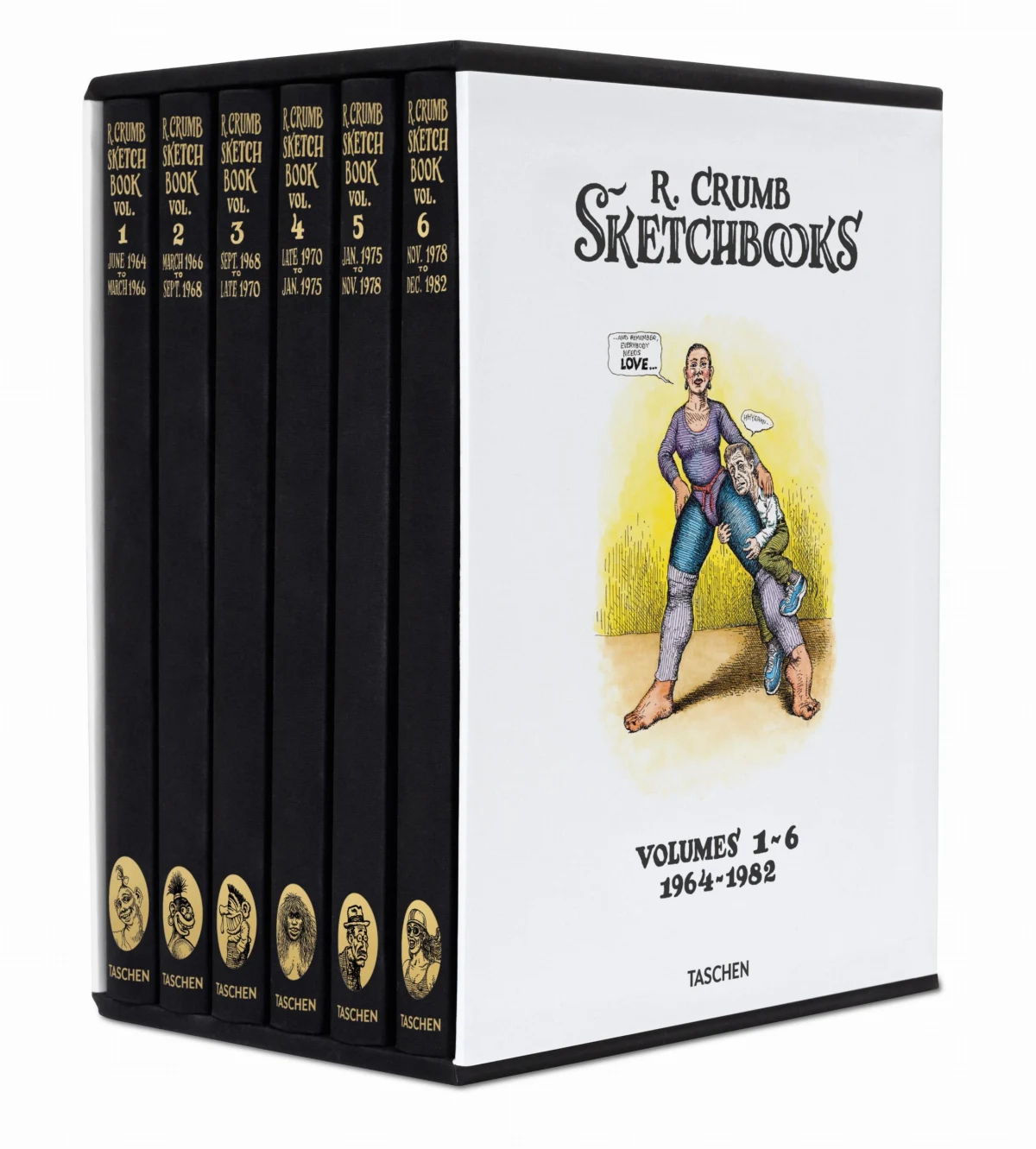 TASCHEN Robert Crumb. Sketchbooks 1964-1982 Begrenzte Freigabe