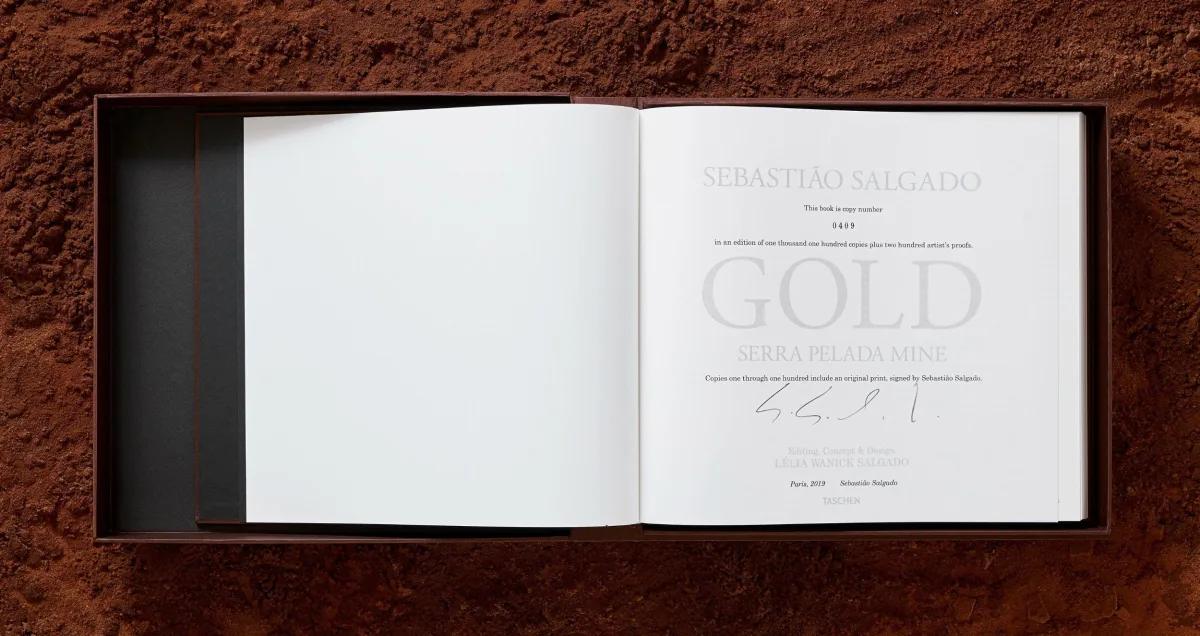 TASCHEN Sebastião Salgado. Gold zollfrei