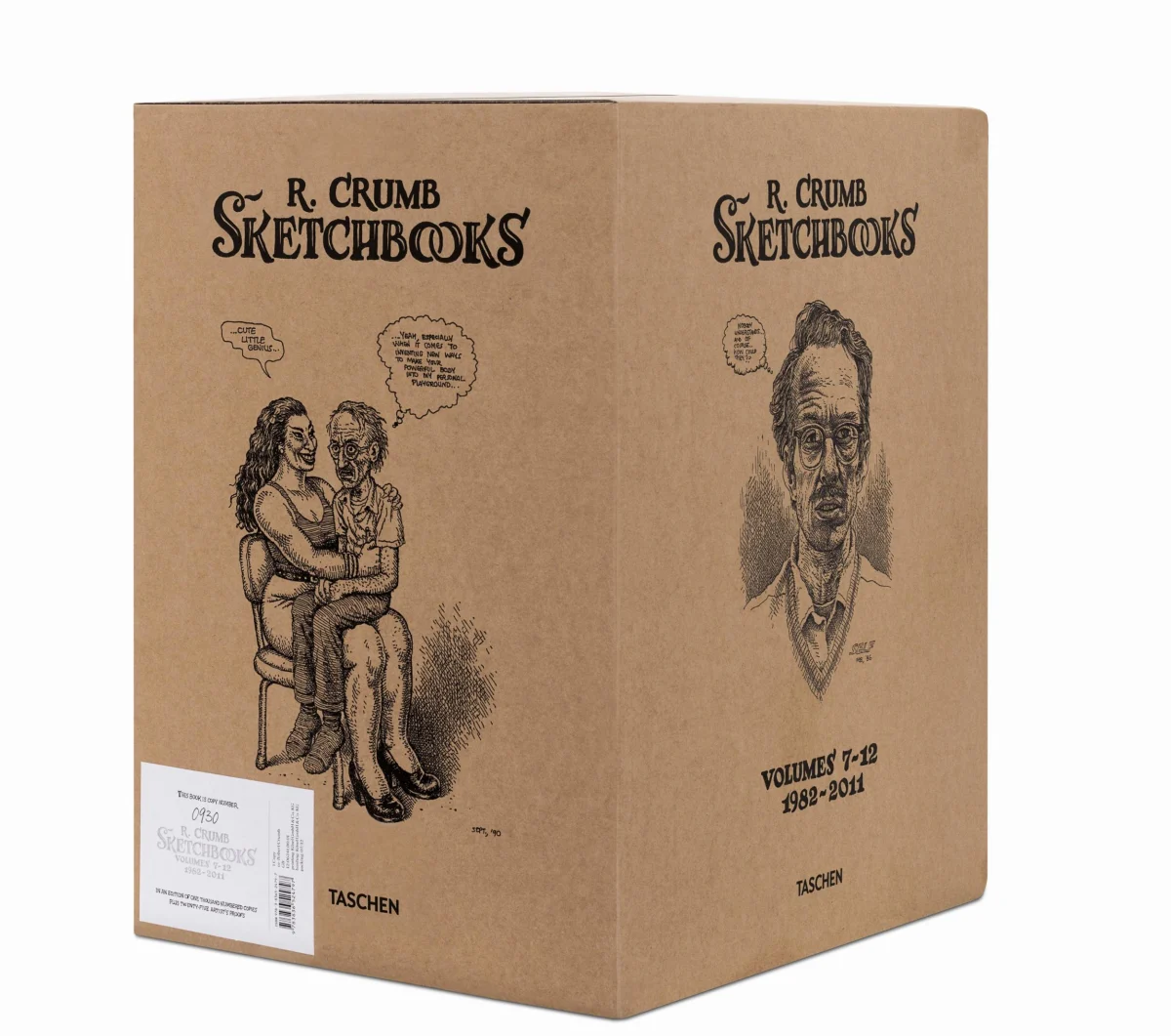 TASCHEN Robert Crumb. Sketchbooks 1982-2011 Auslauf