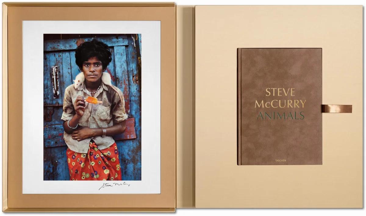 TASCHEN Steve McCurry. Animals. Art Edition No. 101–200 ‘Chennai, India, 1996’ Black Friday
