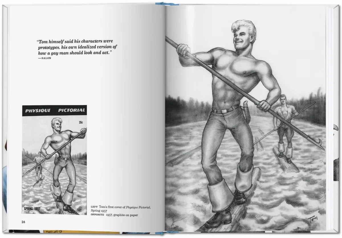 TASCHEN The Little Book of Tom. Blue Collar Sonderangebote