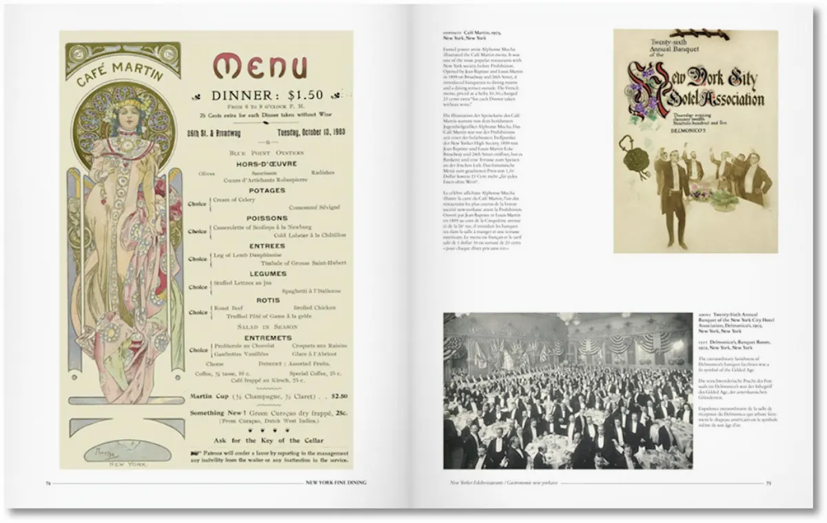 TASCHEN Menu Design in America Discount Store für neue Produkte
