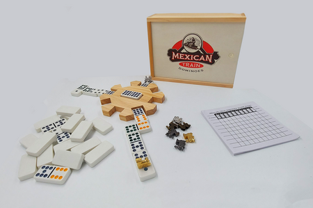 spieleoffensive Mexican Train in Holzbox Letzte 2 Tage