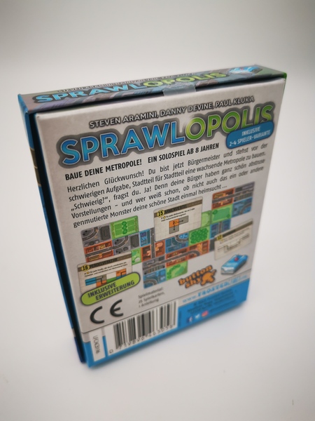 spieleoffensive Sprawlopolis (inkl. Erweiterung und 2-4 Spieler Variante) Vierteljährliche Förderung