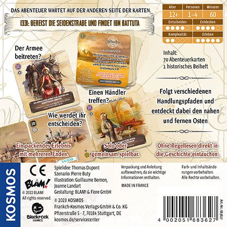 spieleoffensive Cartaventura - Karawanen Auslauf