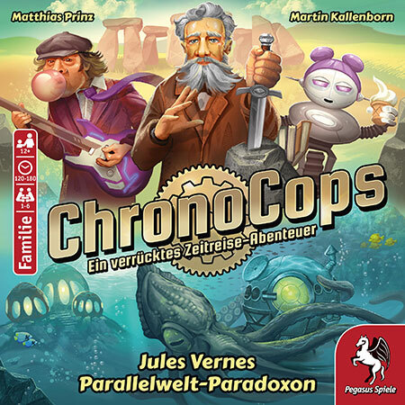 spieleoffensive ChronoCops  Jules Vernes Parallelwelt-Paradoxon im Angebot