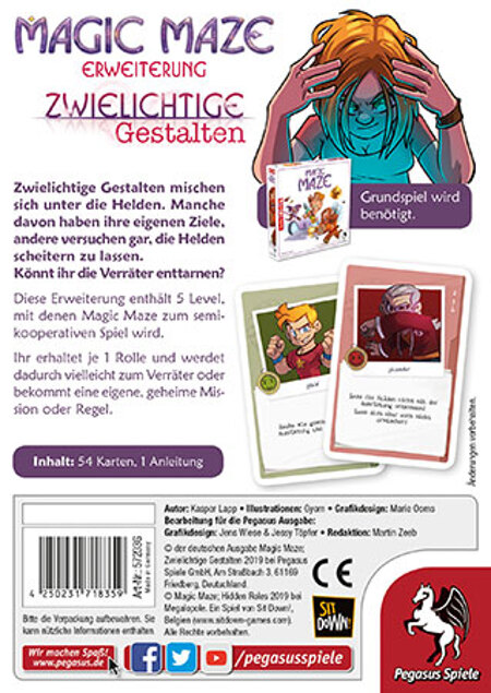 spieleoffensive Magic Maze - Zwielichtige Gestalten Erweiterung Günstig kaufen
