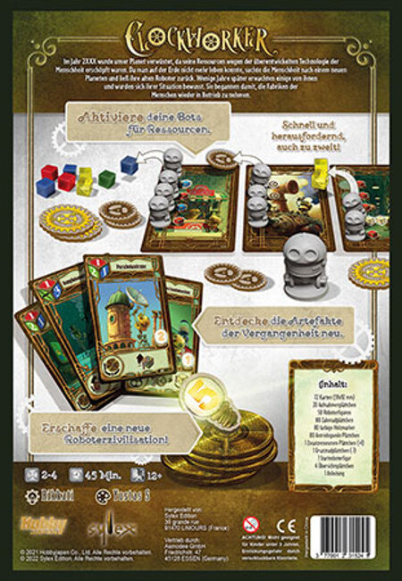 spieleoffensive Clockworker Discount Store für neue Produkte