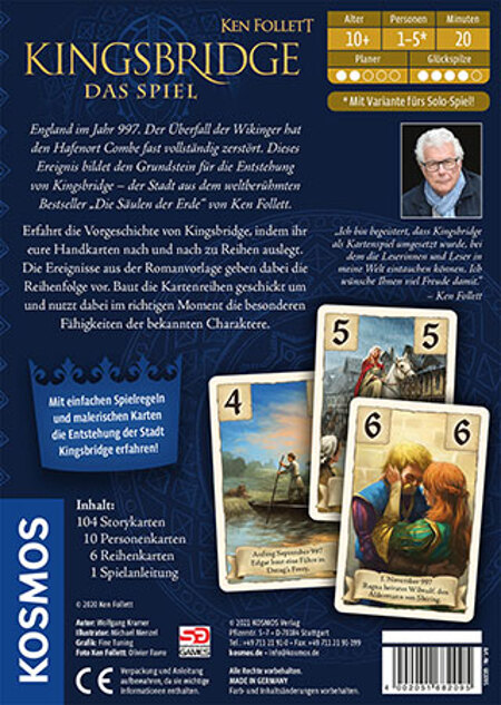 spieleoffensive Ken Follett - Kingsbridge: Das Spiel 50% Rabatt mit kostenlosem Versand