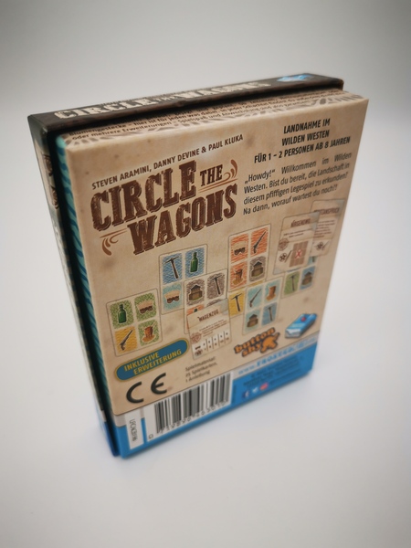 spieleoffensive Circle the Wagons (inkl. Erweiterung) Kostenloser Versand international