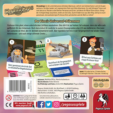 spieleoffensive ChronoCops  Da Vincis Universal-Dilemma Online