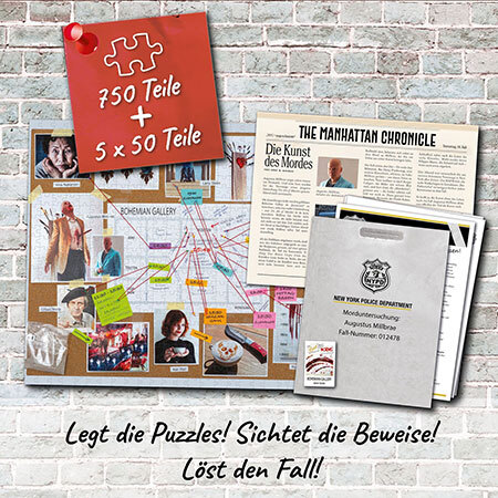 spieleoffensive Murder Mystery Case Files - Die Kunst des Mordes Auslauf