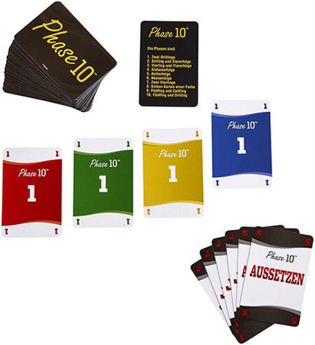 spieleoffensive Phase 10 - Kartenspiel Fabrikverkauf