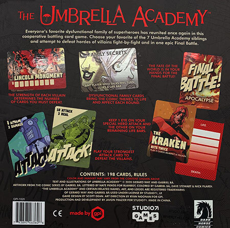 spieleoffensive The Umbrella Academy Game (en) Begrenztes Angebot