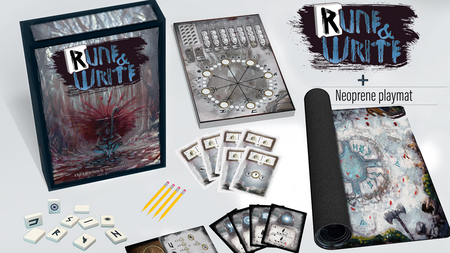 spieleoffensive Rune & Write - Spielmatte aus Neopren Kauf eins, bekomm eins gratis