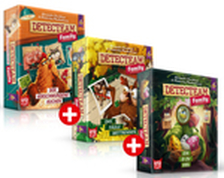 spieleoffensive Detecteam Family - Bundle (3 Spiele) VIP-Rabatte