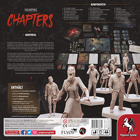 spieleoffensive Vampire: Die Maskerade  CHAPTERS: 1. Montreal (Grundspiel) Wochenangebot