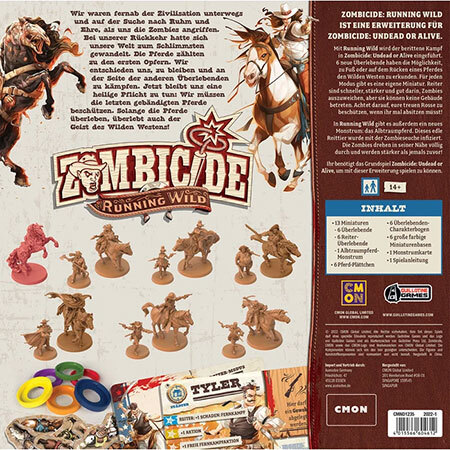 spieleoffensive Zombicide: Undead or Alive  Running Wild Erweiterung Letzte 3 Tage