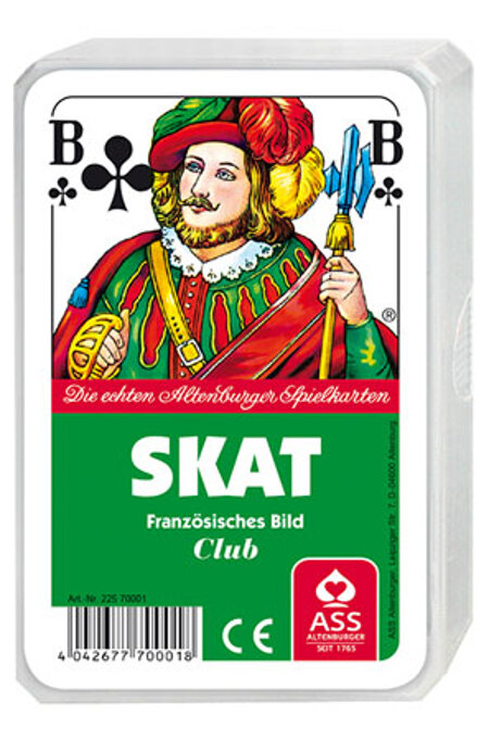 spieleoffensive Skat - Französisches Bild (Kunststoffetui) Speichern exportieren