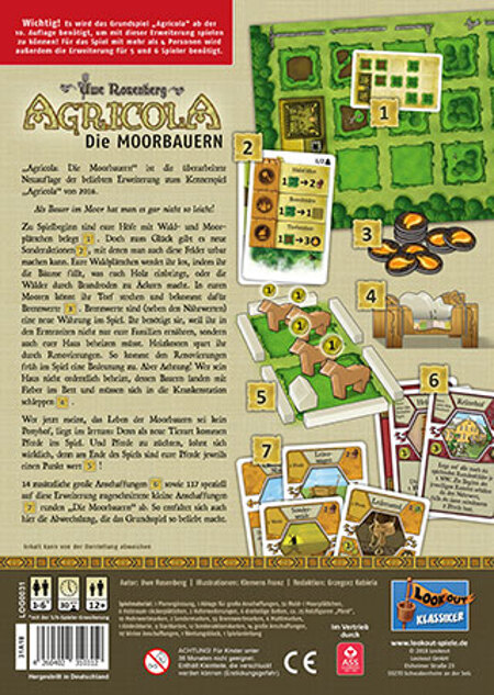 spieleoffensive Agricola - Die Moorbauern Erweiterung 50% Rabatt für begrenzte Zeit