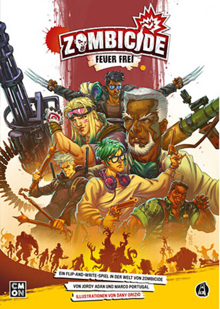 spieleoffensive Zombicide: Feuer frei Flip n`Write Angebote