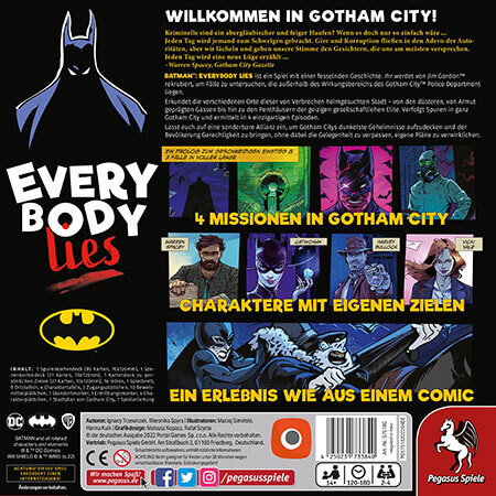spieleoffensive Batman: Everybody Lies Fabrik Onlineshop