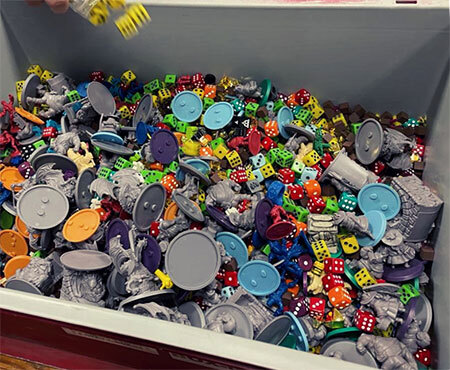spieleoffensive Meeple Wundertüte - Spielmaterial (1Kg) Günstig kaufen