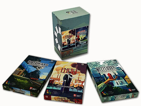 spieleoffensive Nano9Games - Teil 1 - Sammelbox (City Planner Empire Railways) Räumungsverkauf