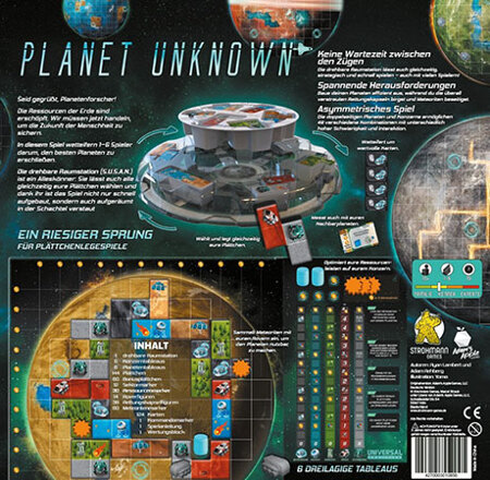 spieleoffensive Planet Unknown - Nominiert Kennerspiel des Jahres 2023 Begrenzte Freigabe