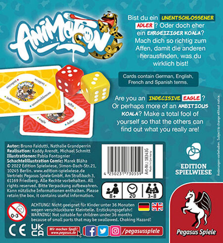 spieleoffensive Animotion 50% Rabatt mit kostenlosem Versand
