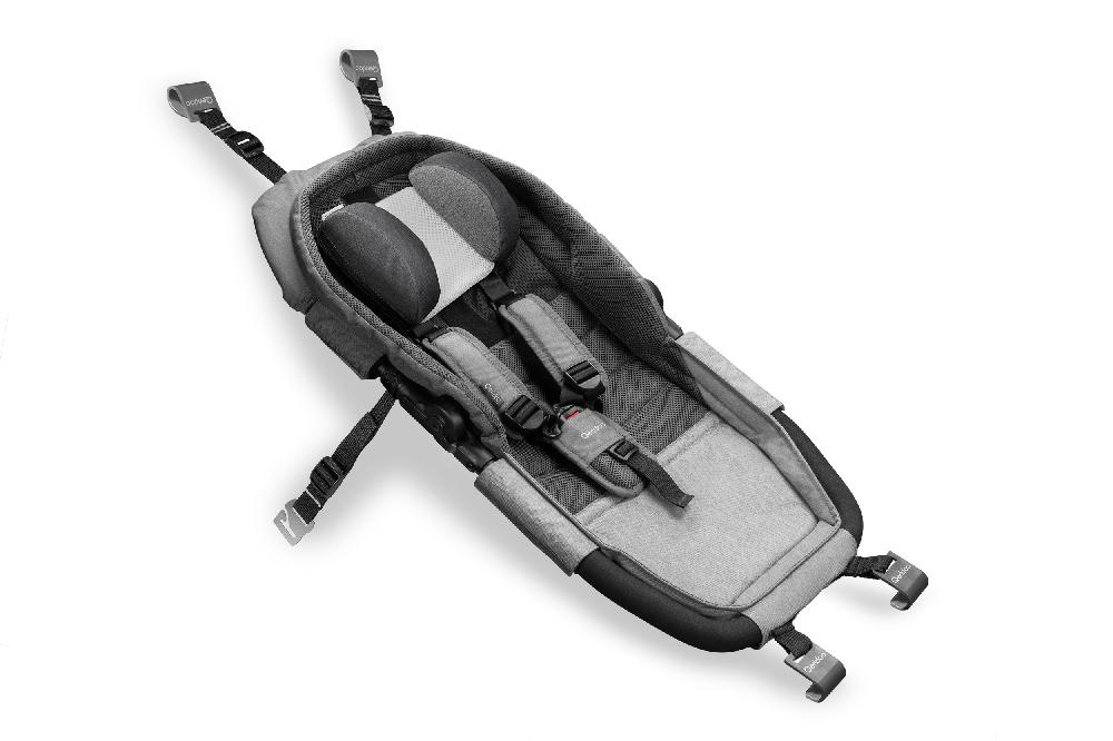 babymarkt Kinderfahrradanhänger Kidgoo2 Steel Grey Kollektion 2023 inklusive Hängematte Plus Limited Edition Theraline Riesige Ersparnisse