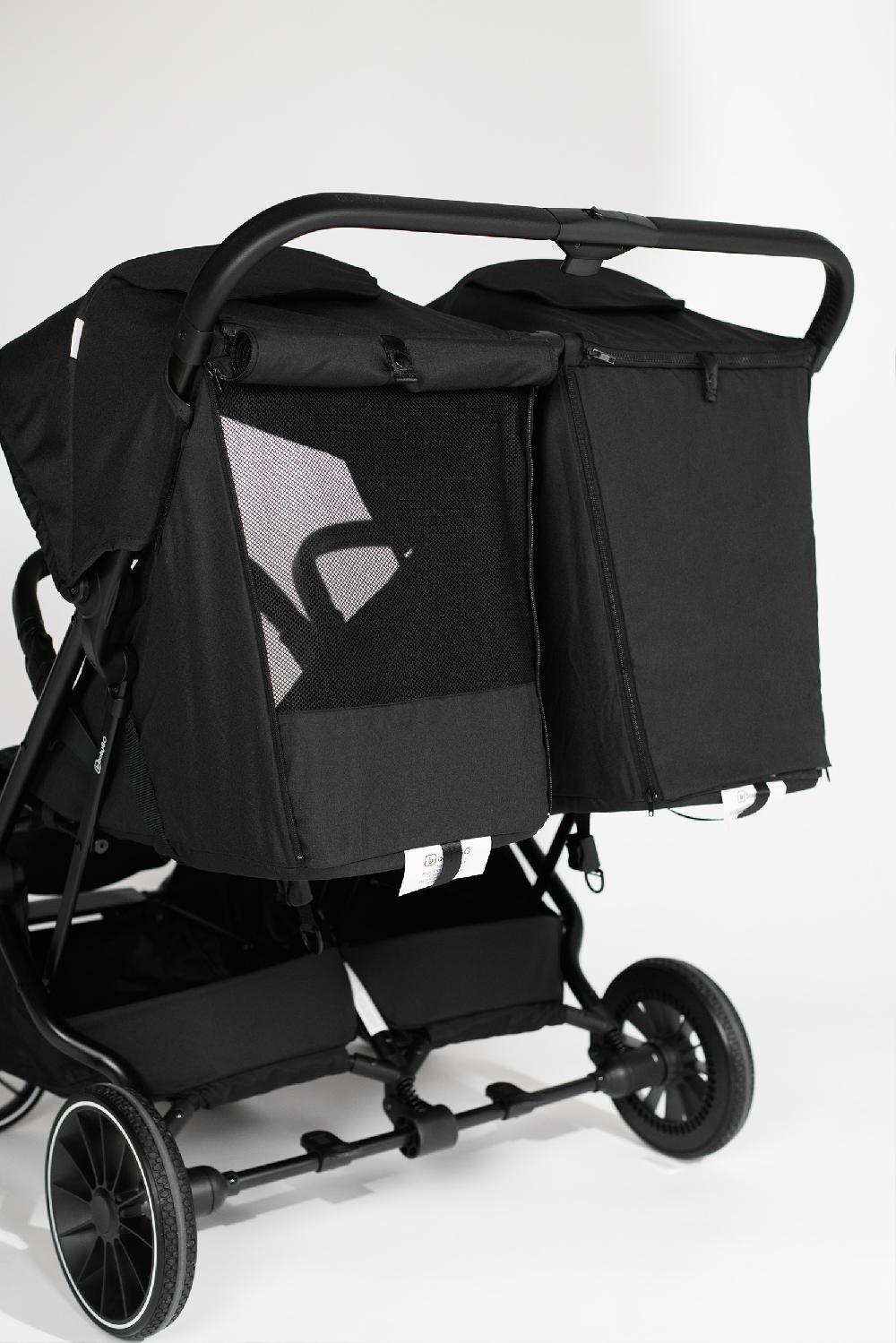 babymarkt Geschwisterbuggy GOTWICE black JETZT KAUFEN