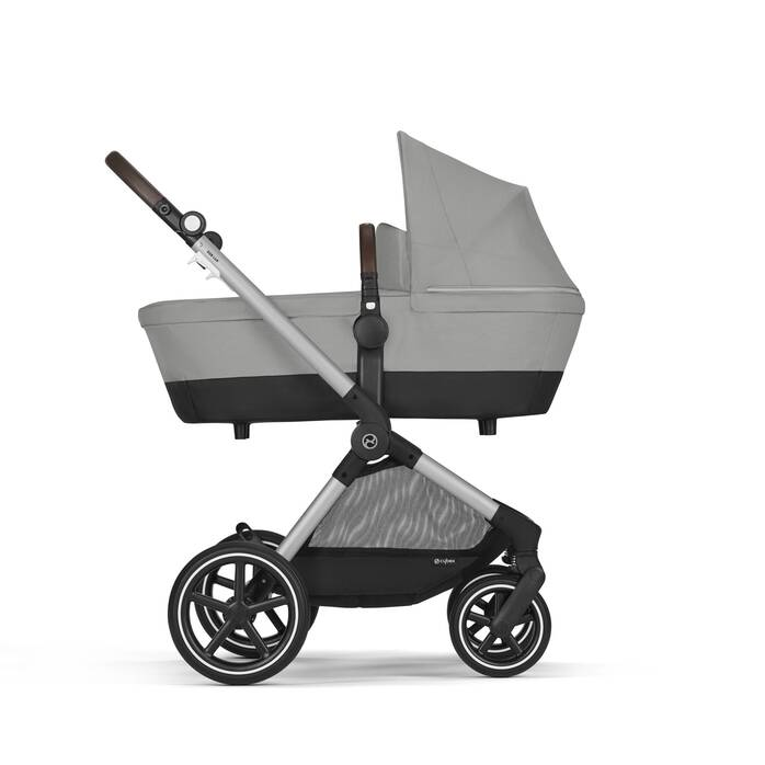babymarkt 3 in 1 Reisesystem Kombikinderwagen Eos Lux inklusive Babyschale Aton B2 Stone Grey Zeitbegrenzte Promotion