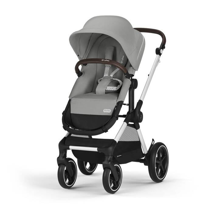 babymarkt 3 in 1 Reisesystem Kombikinderwagen Eos Lux inklusive Babyschale Aton B2 Stone Grey Zeitbegrenzte Promotion