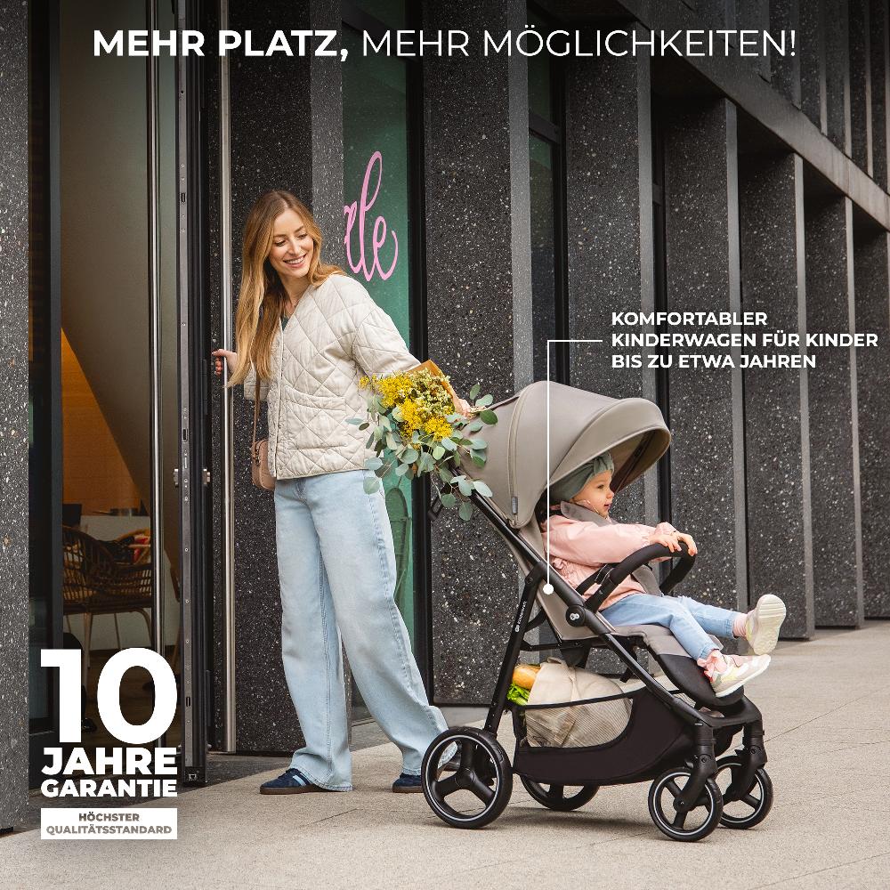 babymarkt Buggy TRIG 3 Beige Nur noch ein Tag übrig
