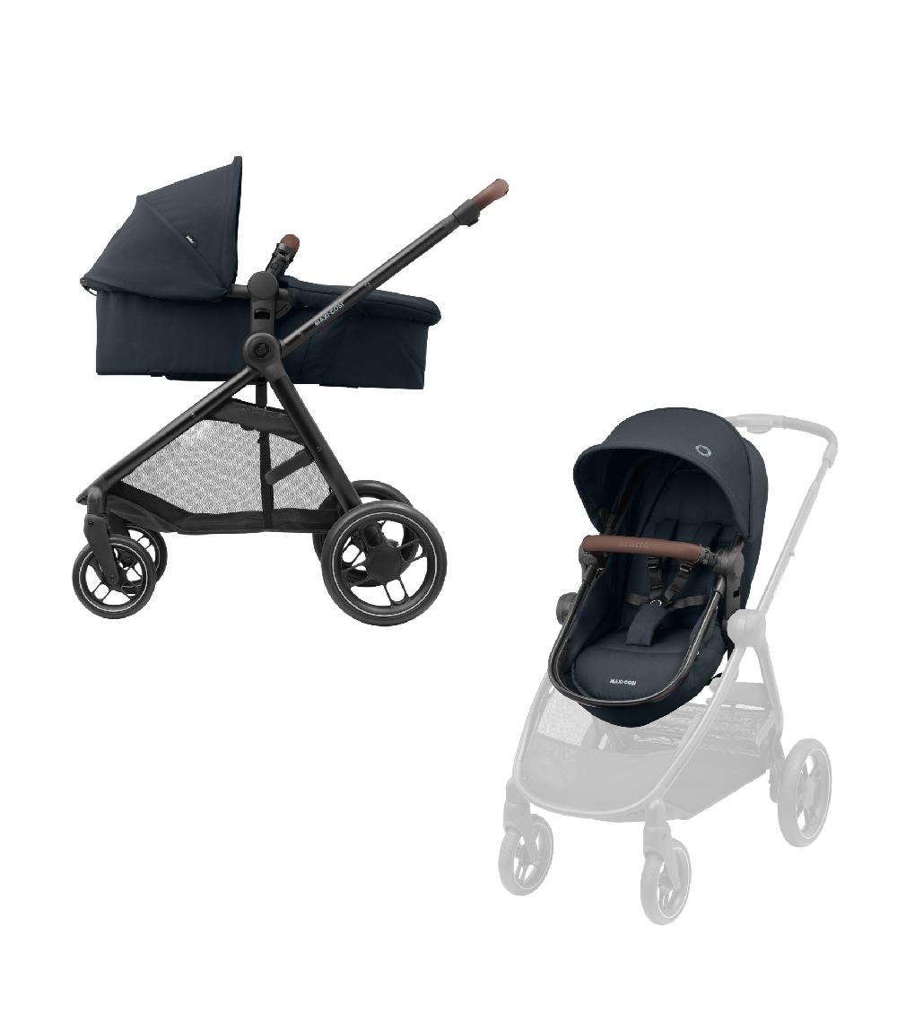 babymarkt Kombikinderwagen Zelia 3 und Babyschale Pebble S inklusive Basisstation FamilyFix S und Adapter Speichern exportieren