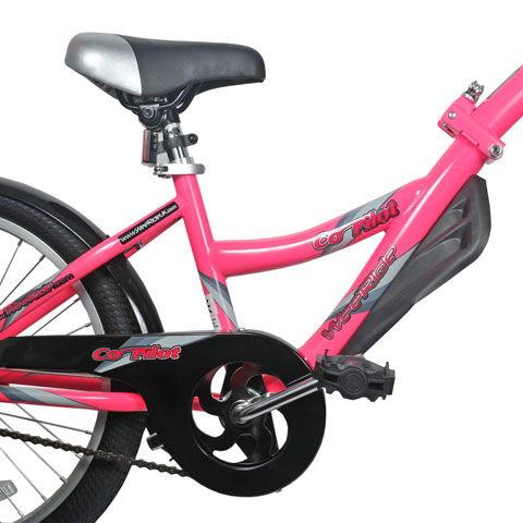 babymarkt Tandem Fahrradanhänger Copilot Pink Günstig kaufen