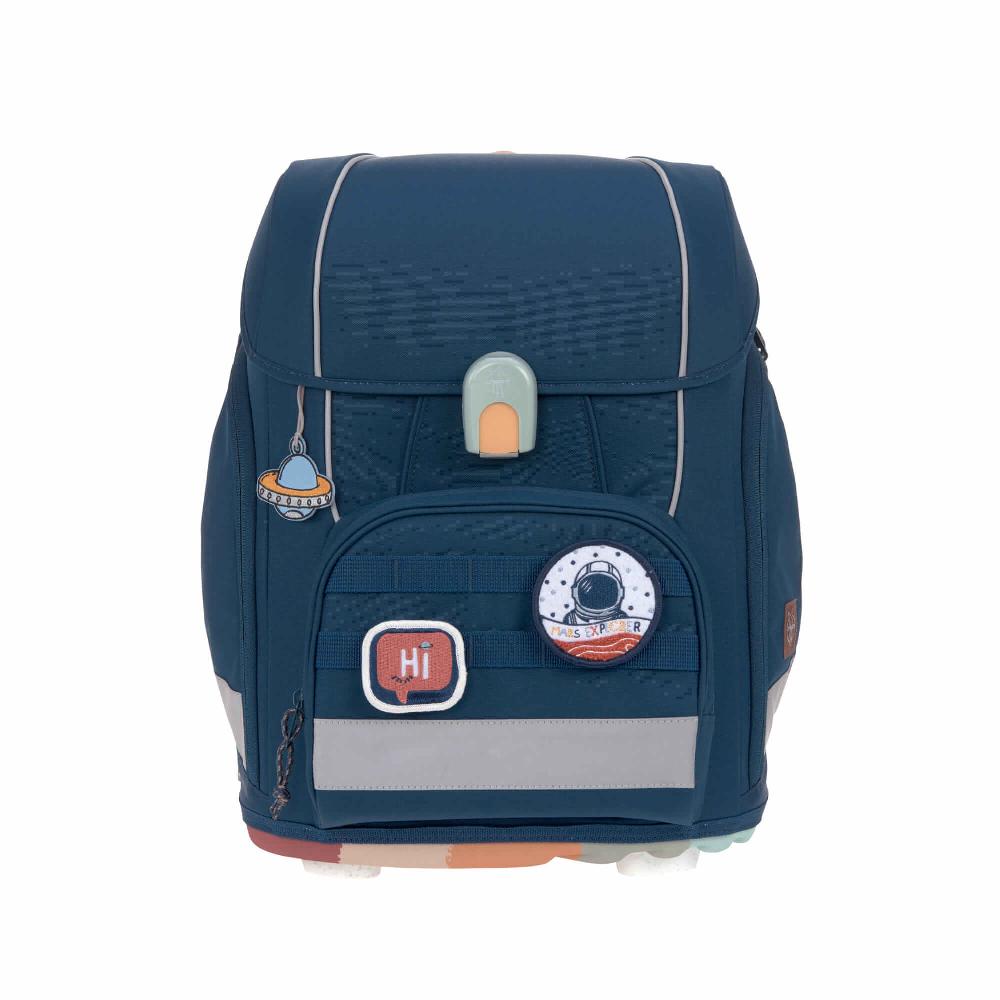 babymarkt Schulranzen-Set 7-tlg. Boxy Unique navy Preisnachlass