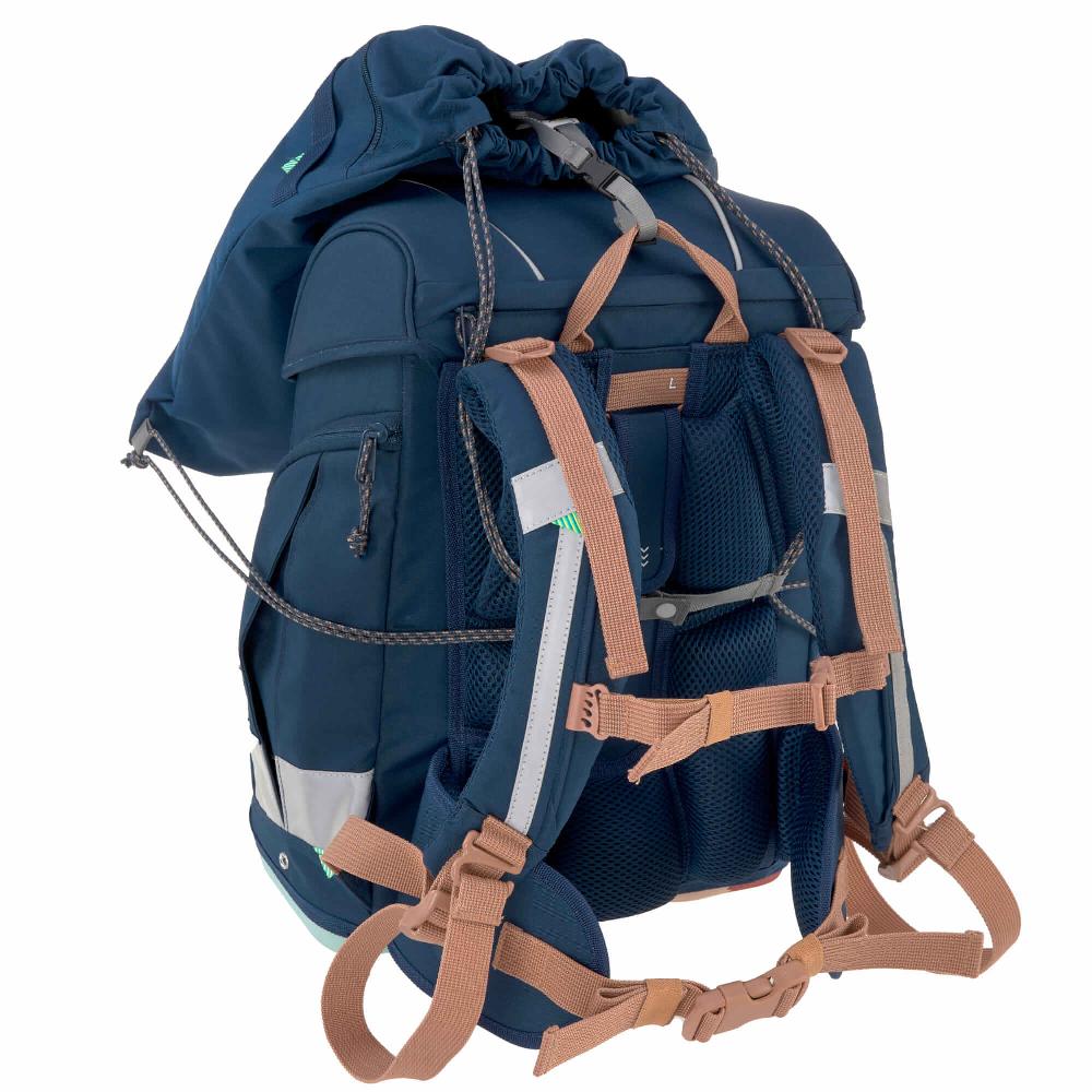 babymarkt Schulranzen-Set 7-tlg. Boxy Unique navy Preisnachlass