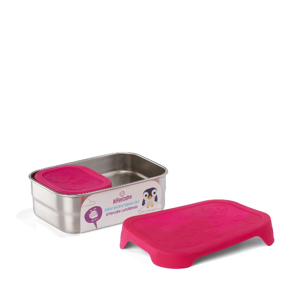 babymarkt Brotdosen Set: Eule pink Blitzangebot