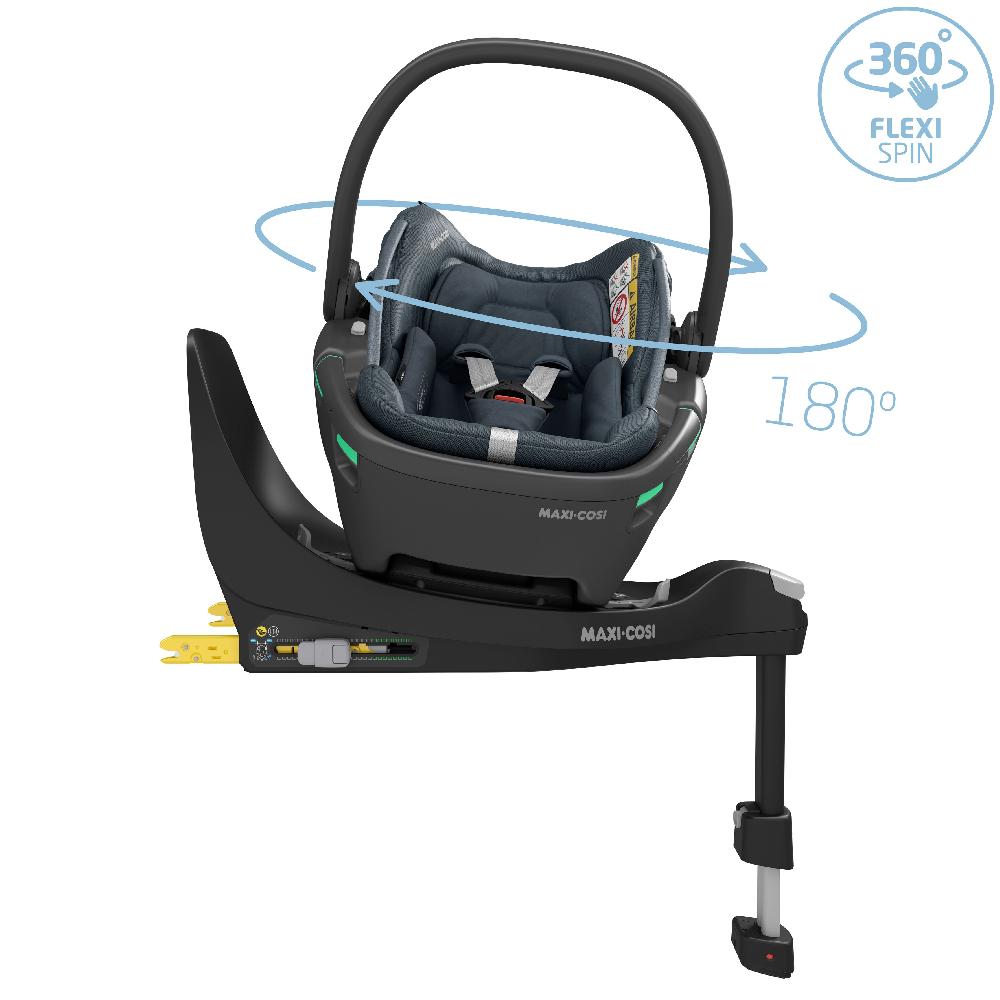 babymarkt Set Babyschale Coral 360 Essential Graphite plus Basisstation FamilyFix 360 VIP-Rabatte