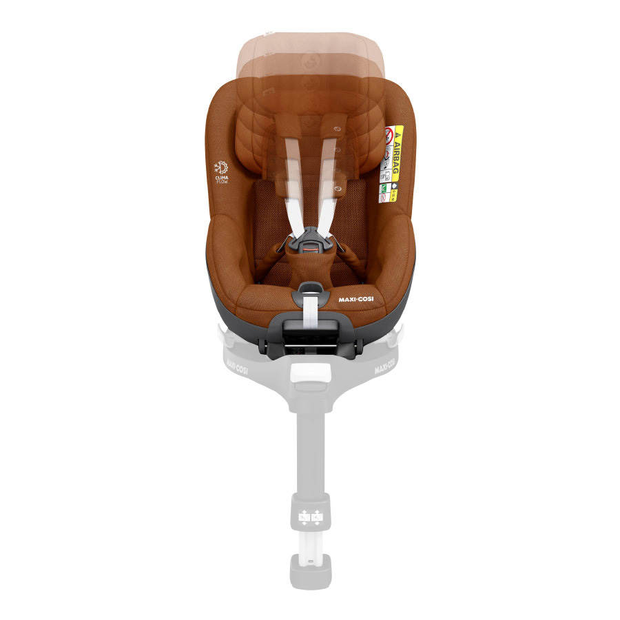 babymarkt Reboarder Pearl 360 Authentic Cognac inkl. Neugeboreneneinlage Wochenangebot
