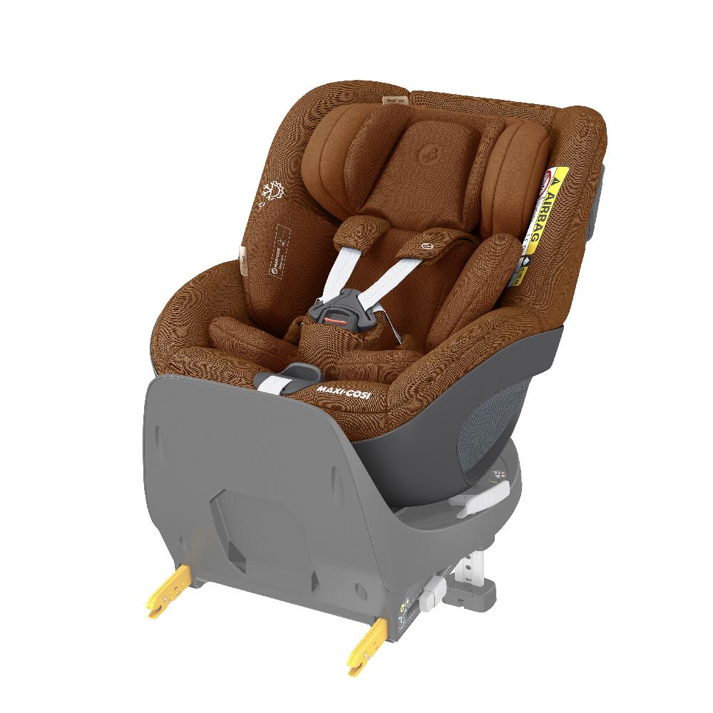 babymarkt Reboarder Pearl 360 Authentic Cognac inkl. Neugeboreneneinlage Wochenangebot