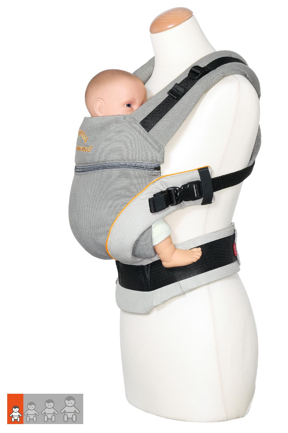 babymarkt Babytrage XT Cotton Grey-Ocean Neueste Stile