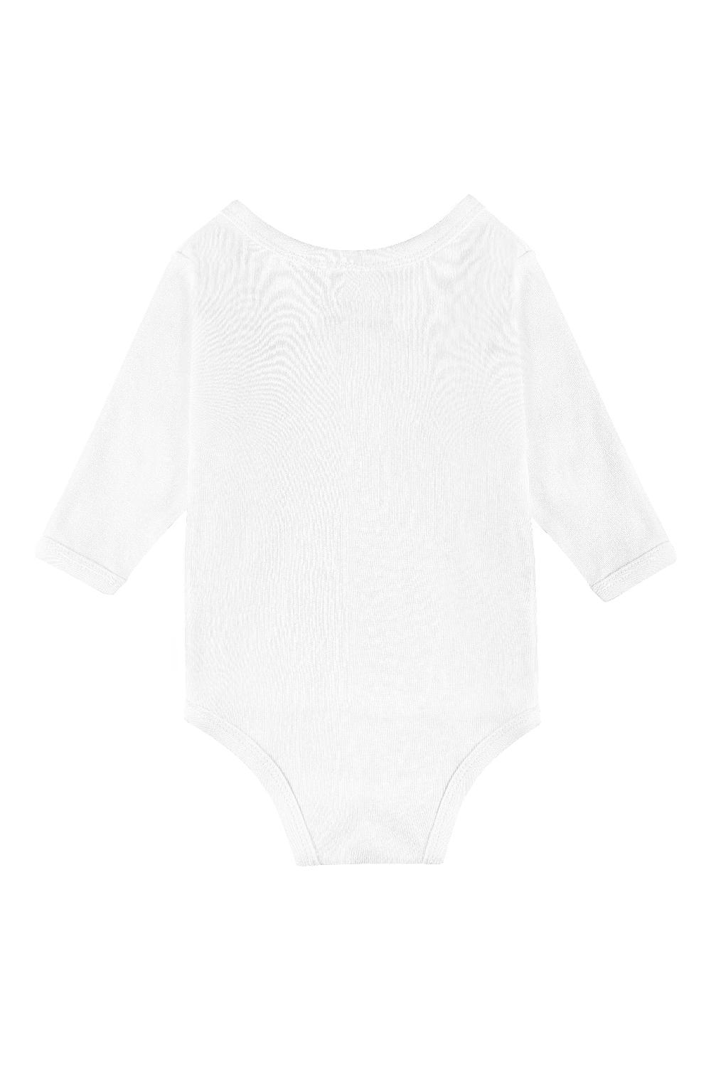 babymarkt Wickelbody trunder 3er-Pack langarm weiß Fabrikladen