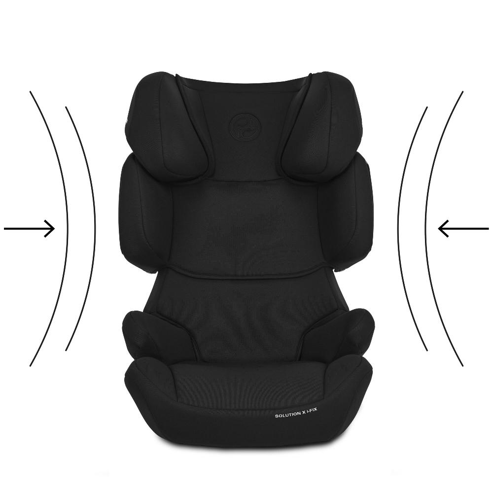 babymarkt Kindersitz Solution X i-Fix Pure Black Lagerräumung